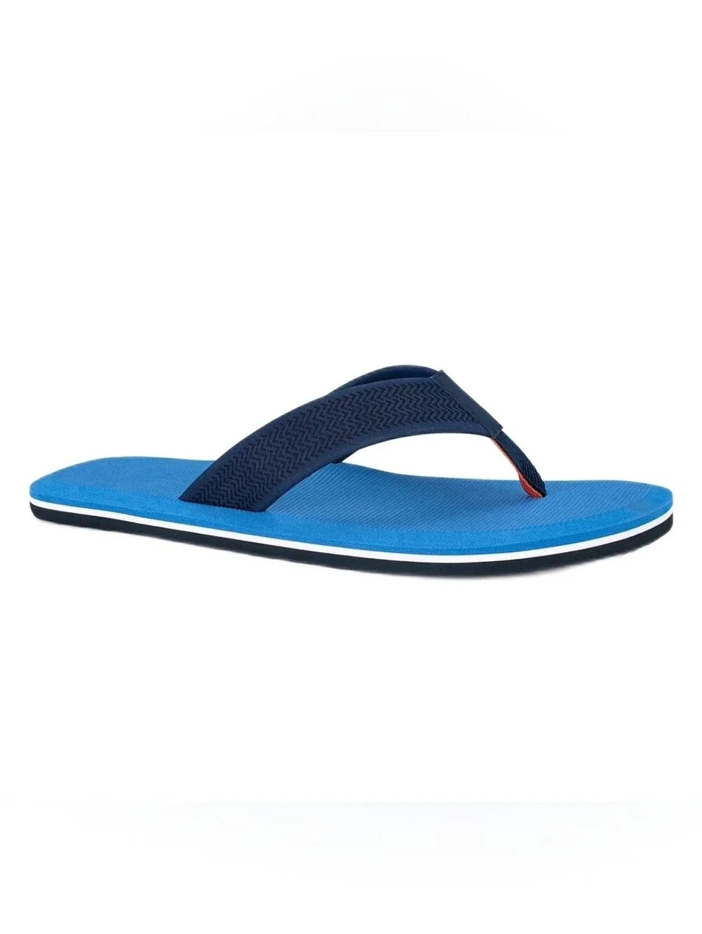No Boundaries Ocean Flip Flops in Blue, Size 12 Men's NWT!